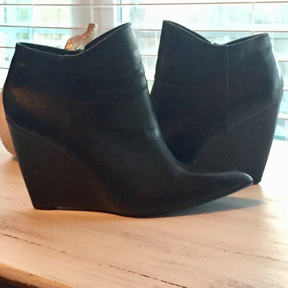 Nine West Wedge Booties